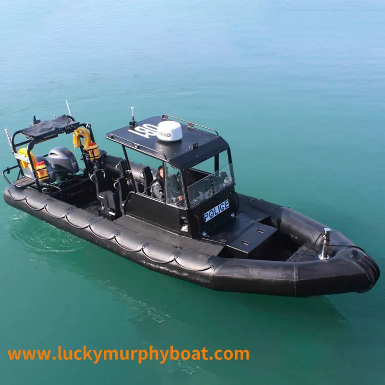 Police and Patrol Aluminum RIB Workboats